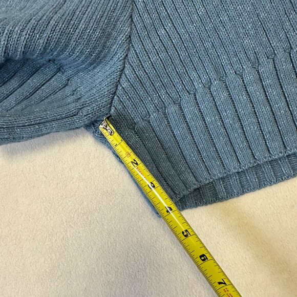 Free People FP Beach Ribbed Knit High Waist Pull On Shorts Size L Blue Boho - Picture 6 of 10